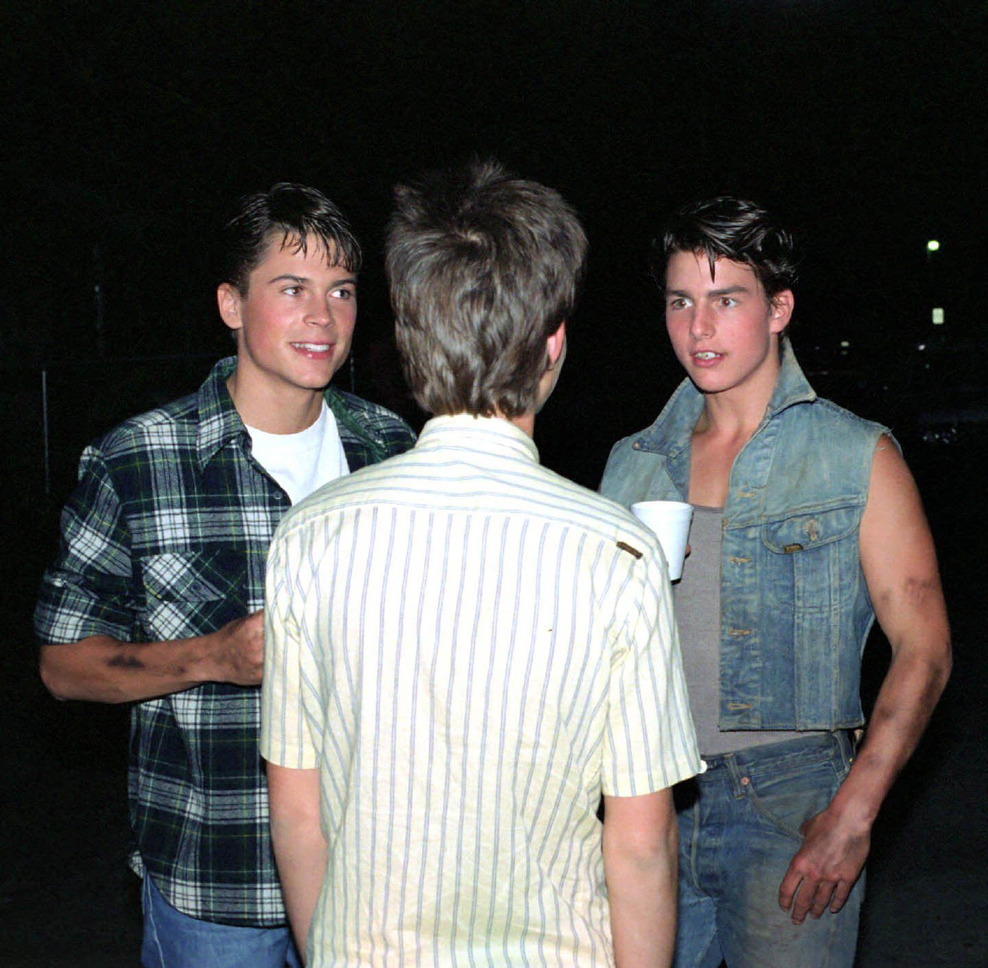 Rob Lowe and Tom Cruise
